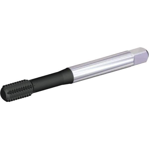 Kennametal - #6-32 H3 Thread Limit Modified Bottoming Thread Forming Tap - Powdered Metal High Speed Steel, AlCrTiN Finish, 56.5mm OAL, 11mm Thread Length - Eagle Tool & Supply