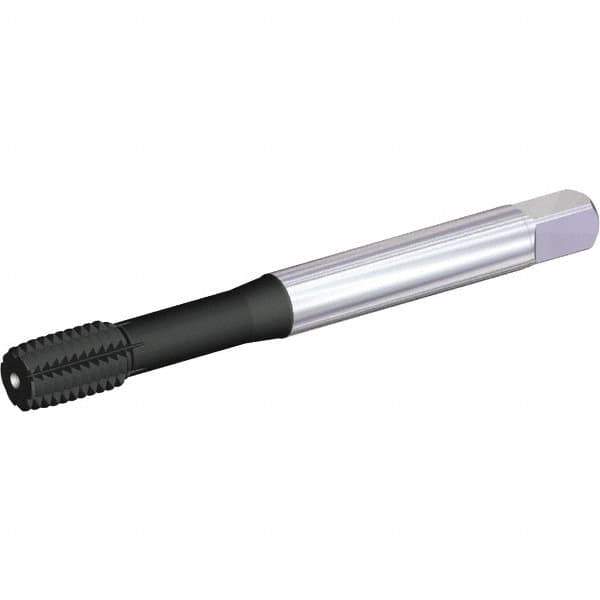 Kennametal - M8x1.25 Metric D9 Thread Limit Bottoming Thread Forming Tap - Powdered Metal High Speed Steel, AlCrTiN Finish, 90mm OAL, 14mm Thread Length - Exact Industrial Supply