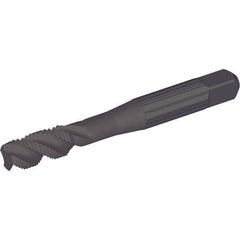 Kennametal - M16x2.00 Metric 3 Flute Bottoming Spiral Flute Tap - Cobalt, Oxide Finish, 96.8mm OAL, Right Hand Flute, Right Hand Thread, D7 - Eagle Tool & Supply