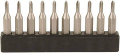 Wiha - #1, Phillips Screwdriver Bit - 28mm OAL - Eagle Tool & Supply
