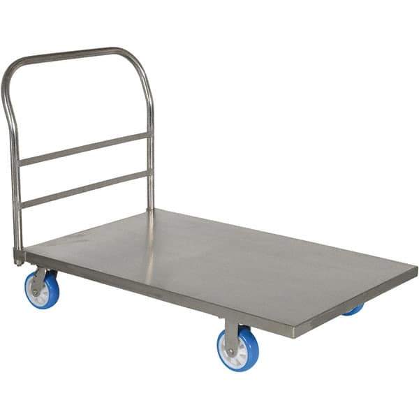Vestil - 2,000 Lb Capacity Steel Platform Truck - 30" OAW - Eagle Tool & Supply
