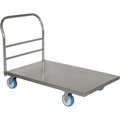 Vestil - 2,000 Lb Capacity Steel Platform Truck - 30" OAW - Eagle Tool & Supply