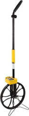 Johnson Level & Tool - 99,999' Counter Limit, 3-1/2' OAL, Measuring Wheel - Measures in Feet - Eagle Tool & Supply