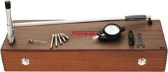 SPI - 6 Anvil, 6 to 10" Dial Bore Gage - 0.0001" Graduation, 16" Gage Depth, Accurate to 0.0003", Carbide Ball - Eagle Tool & Supply
