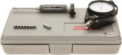 SPI - 9 Anvil, 0.24 to 0.4" Dial Bore Gage - 0.0001" Graduation, 2" Gage Depth, Accurate to 0.0003", Carbide Ball - Eagle Tool & Supply