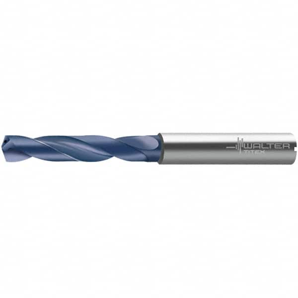 Walter-Titex - 13.8mm 140° Solid Carbide Screw Machine Drill Bit - Eagle Tool & Supply