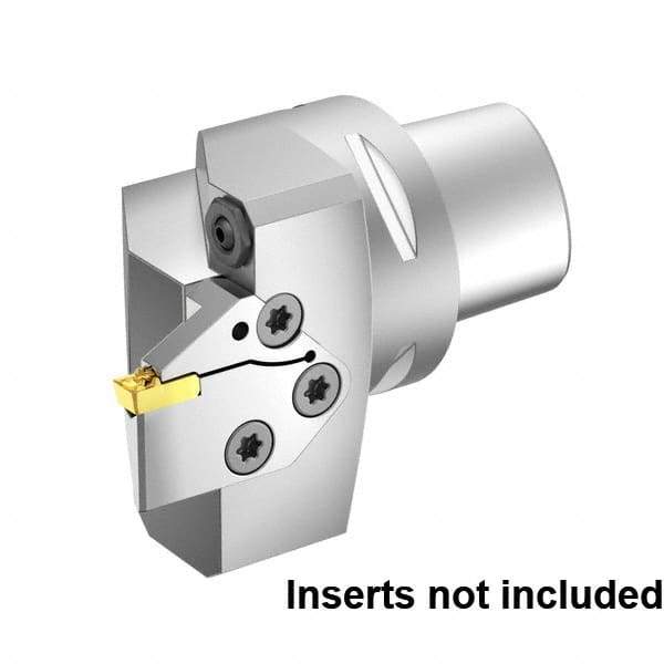 Kennametal - EG-P-GUP, EG-U-GUN, EG-U-GUP, ER-P-GUP, ER-U-GUN, ER-U-GUP Insert, 73.5mm Head Length, Modular Grooving Blade Holder Head - Right Hand Cut, System Size PSC80, Through Coolant, Series Beyond Evolution - Eagle Tool & Supply