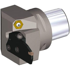 Kennametal - EG-P-GUP, EG-U-GUN, EG-U-GUP, ER-P-GUP, ER-U-GUN, ER-U-GUP Insert, 49mm Head Length, Modular Grooving Blade Holder Head - Right Hand Cut, System Size PSC63, Through Coolant, Series Beyond Evolution - Eagle Tool & Supply