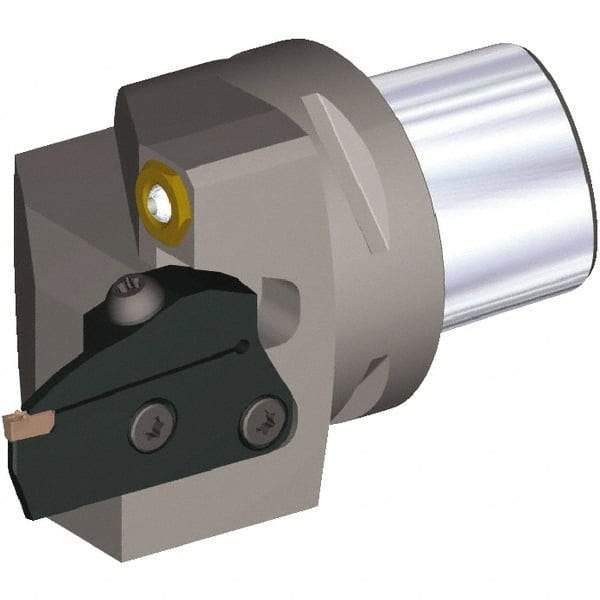 Kennametal - EG-P-GUP, EG-U-GUN, EG-U-GUP, ER-P-GUP, ER-U-GUN, ER-U-GUP Insert, 60.5mm Head Length, Modular Grooving Blade Holder Head - Left Hand Cut, System Size PSC63, Through Coolant, Series Beyond Evolution - Eagle Tool & Supply
