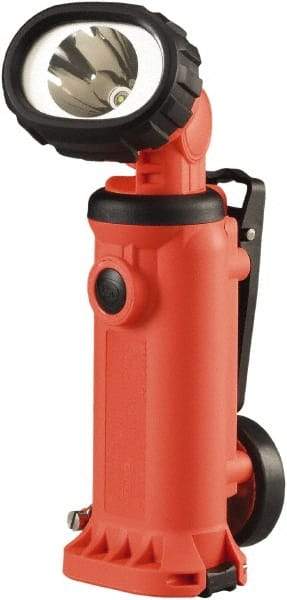 Streamlight - White LED Bulb, 150 Lumens, Industrial/Tactical Flashlight - Orange Plastic Body, 1 4.8 V\xB6Sub-C NiCad Battery Included - Eagle Tool & Supply