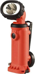 Streamlight - White LED Bulb, 150 Lumens, Industrial/Tactical Flashlight - Orange Plastic Body, 1 4.8 V\xB6Sub-C NiCad Battery Included - Eagle Tool & Supply