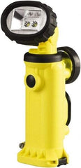 Streamlight - White LED Bulb, 163 Lumens, Industrial/Tactical Flashlight - Yellow Plastic Body, 1 4.8 V\xB6Sub-C NiCad Battery Included - Eagle Tool & Supply