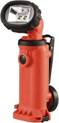 Streamlight - White LED Bulb, 163 Lumens, Industrial/Tactical Flashlight - Orange Plastic Body, 1 4.8 V\xB6Sub-C NiCad Battery Included - Eagle Tool & Supply