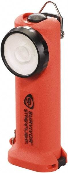 Streamlight - White LED Bulb, 175 Lumens, Industrial/Tactical Flashlight - Orange Plastic Body, 1 4.8 V\xB6Sub-C NiCad Battery Included - Eagle Tool & Supply