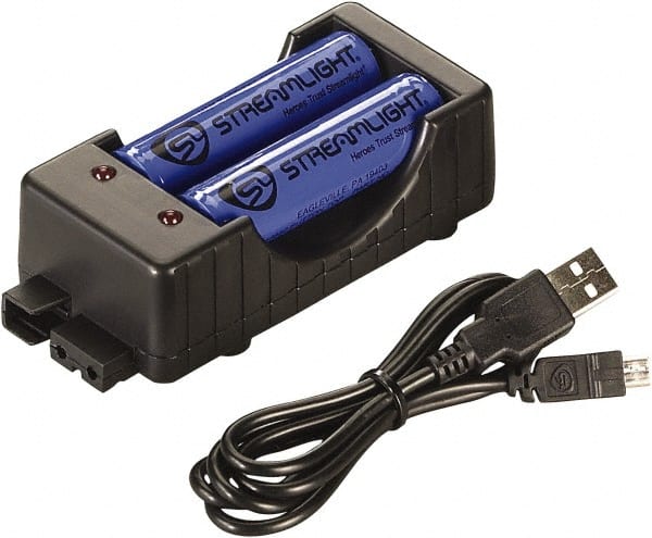 Streamlight - Battery Chargers Battery Size Compatibility: 3.7V Battery Chemistry Compatibility: Lithium-Ion - Eagle Tool & Supply