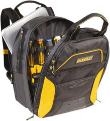 DeWALT - 33 Pocket Backpack Tool Bag - 15" Wide x 11" Deep x 21-1/2" High - Eagle Tool & Supply