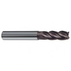 3mm Dia. - 57mm OAL - 4 FL Variable Helix Nano-A Carbide End Mill - Eagle Tool & Supply