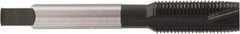 Accupro - 5/16-18, 3 Flute, Oxide Finish, Vanadium High Speed Steel Spiral Point Tap - Plug Chamfer, Right Hand Thread, 2-23/32" OAL, 0.866" Thread Length, 0.318" Shank Diam, 2/3B Class of Fit - Exact Industrial Supply