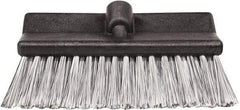 Harper Brush - 10" OAL, Vehicle Brush - Black Flagged Plastic Bristles, 2-1/4" Trim Length - Eagle Tool & Supply