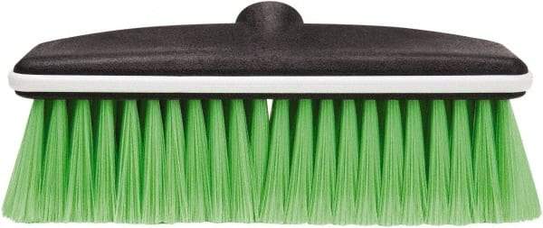 Harper Brush - 10" OAL, Vehicle Brush - Black Flagged Nylex Bristles, 2-1/4" Trim Length - Eagle Tool & Supply