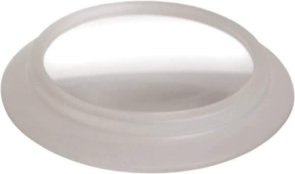 Vision Engineering - 4 Diopter, 0.21' Long x 2-1/2" Wide, Glass & Silicone Task & Machine Light Magnifier Lens - Clear, For Use with Magnifiers, cUL Listed - Eagle Tool & Supply