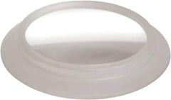 Vision Engineering - 4 Diopter, 0.21' Long x 2-1/2" Wide, Glass & Silicone Task & Machine Light Magnifier Lens - Clear, For Use with Magnifiers, cUL Listed - Eagle Tool & Supply