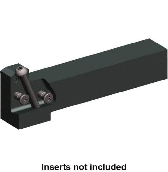Kennametal - Right Hand Cut, 25mm Max Workpc Diam, Beyond Evolution Blades Insert, Indexable Cutoff Toolholder - 25mm Max Depth of Cut, 25mm Shank Width, 25mm Shank Height, 150mm OAL - Eagle Tool & Supply