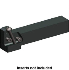 Kennametal - Right Hand Cut, 25mm Max Workpc Diam, Beyond Evolution Blades Insert, Indexable Cutoff Toolholder - 25mm Max Depth of Cut, 25mm Shank Width, 25mm Shank Height, 150mm OAL - Eagle Tool & Supply