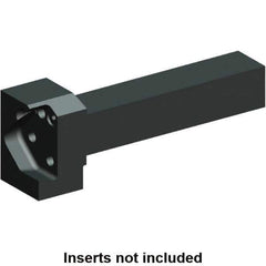 Kennametal - Right Hand Cut, 1-1/4" Max Workpc Diam, Beyond Evolution Blades Insert, Indexable Cutoff Toolholder - 1-1/4" Max Depth of Cut, 1-1/4" Shank Width, 1-1/4" Shank Height, 151.4mm OAL - Eagle Tool & Supply