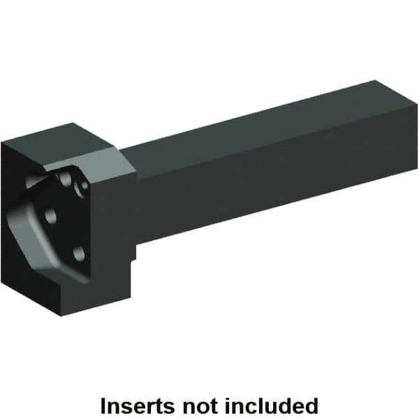 Kennametal - Right Hand Cut, 1-1/2" Max Workpc Diam, Beyond Evolution Blades Insert, Indexable Cutoff Toolholder - 1-1/2" Max Depth of Cut, 1-1/2" Shank Width, 1-1/2" Shank Height, 7" OAL - Eagle Tool & Supply
