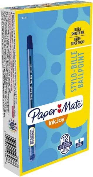 Paper Mate - 1mm Ball Point Ball Point Pen - Blue - Eagle Tool & Supply