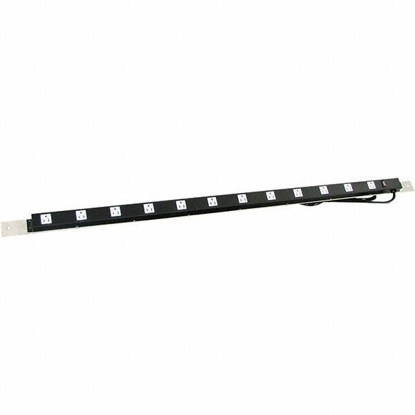 Proline - Workbench & Workstation Power Bar - 2" Deep, Use with 60" Proline Bench - Eagle Tool & Supply