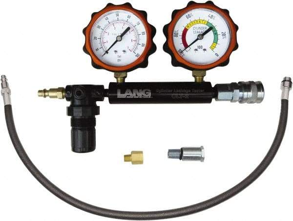 Lang - Automotive Cylinder Leak Down Detector - Pressure Detection, for Automotive Use - Eagle Tool & Supply