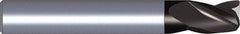 Kennametal - 16mm, 3 Flute, Single End, Solid Carbide, Corner Chamfer End Mill - 82mm OAL, 30° Helix, Right Hand Flute, 16mm LOC, Right Hand Cut - Eagle Tool & Supply