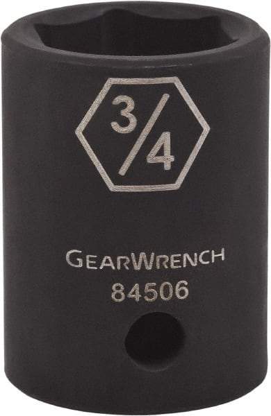 GearWrench - 3/8" Drive 15/16" Deep Impact Socket - 6 Points - Eagle Tool & Supply