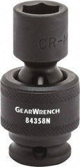 GearWrench - 1/2" Drive 9/16" Standard Universal Impact Socket - 6 Points - Eagle Tool & Supply