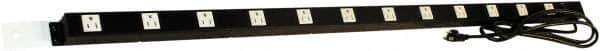 Proline - Workbench & Workstation Power Bar - 2" Deep, Use with 60" Proline Bench - Eagle Tool & Supply
