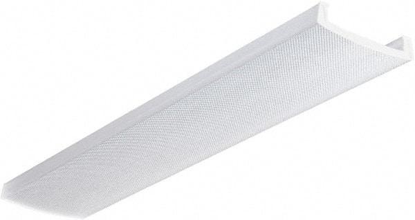 Lithonia Lighting - 15-3/8" Wide x 3" High, Clear Lens, Plastic Fixture Diffuser - Clear (Color) - Eagle Tool & Supply