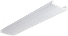 Lithonia Lighting - 15-3/8" Wide x 3" High, Clear Lens, Plastic Fixture Diffuser - Clear (Color) - Eagle Tool & Supply