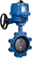 BONOMI - Actuated Butterfly Valves; Pipe Size: 2 (Inch); Actuator Type: Electric ; Style: Lug ; Material: Ductile Iron ; WOG Rating (psi): 200 ; Seat Material: EDPM - Exact Industrial Supply