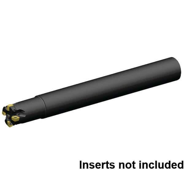 Kennametal - 25mm Cut Diam, 0.9mm Max Depth, 25mm Shank Diam, Cylindrical Shank Indexable High-Feed End Mill - Screw Holding Method, XP..06603.R Insert, 7792VXP06 Toolholder, Through Coolant - Eagle Tool & Supply