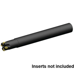 Kennametal - 1-1/4" Cut Diam, 0.9mm Max Depth, 1-1/4" Shank Diam, Cylindrical Shank Indexable High-Feed End Mill - Screw Holding Method, XP..0603.R Insert, 7792VXP06 Toolholder, Through Coolant - Eagle Tool & Supply