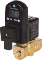 PRO-SOURCE - 1/4" Inlet, Digital Electronic Condensate Drain Valve - 1/4" NPT Outlet, 720 psi - Eagle Tool & Supply