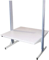 Proline - Steel Bull Nose Edge Workbench & Workstation Add On Work Bench - 60" Deep, Use with Proline Dimension Next Series - Eagle Tool & Supply