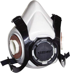 Gerson - Series Professional, Size M Half Mask Respirator - 4-Point Suspension, Click In Place Connection - Eagle Tool & Supply