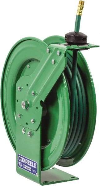 CoxReels - 50' Spring Retractable Hose Reel - 300 psi, Hose Included - Eagle Tool & Supply