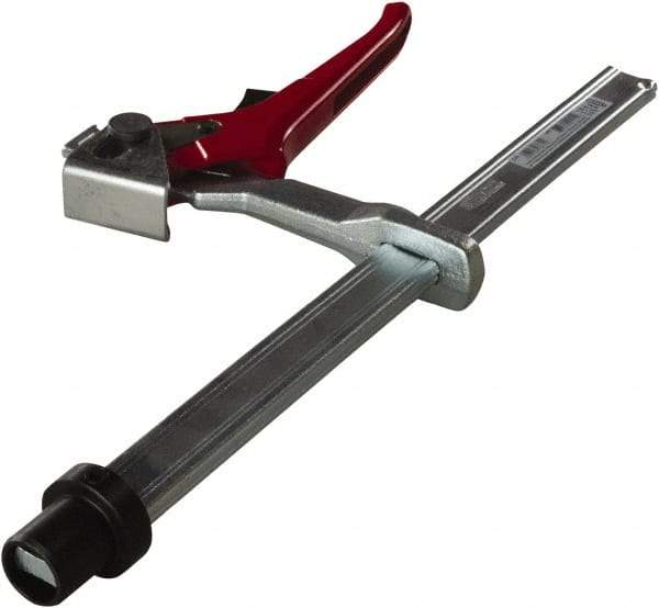 Bessey - 4" Throat Depth, 8" Max Capacity, Standard Sliding Arm Clamp - 650 Lb Clamping Pressure - Eagle Tool & Supply