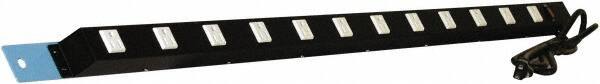 Proline - Workbench & Workstation Power Bar - 2" Deep, Use with 60" Proline Bench - Eagle Tool & Supply
