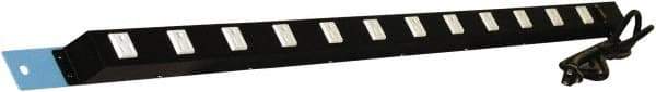 Proline - Workbench & Workstation Power Bar - 2" Deep, Use with 72" Proline Bench - Eagle Tool & Supply