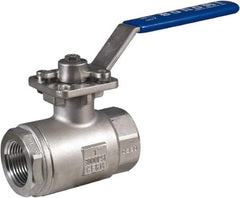 BONOMI - 2" Pipe, Full Port, Stainless Steel Ball Valve - Exact Industrial Supply